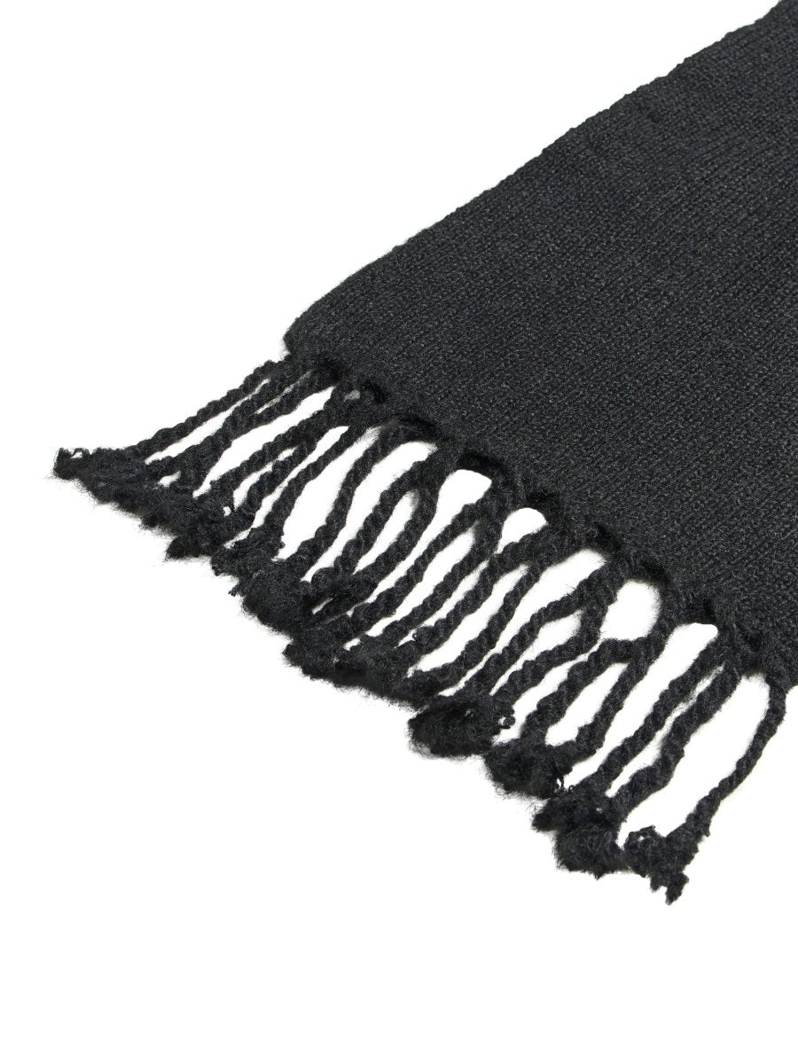 Vila Strickschal New Knit Scarf in Black Beauty