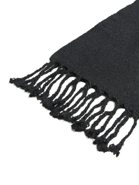 Vila Strickschal New Knit Scarf in Black Beauty