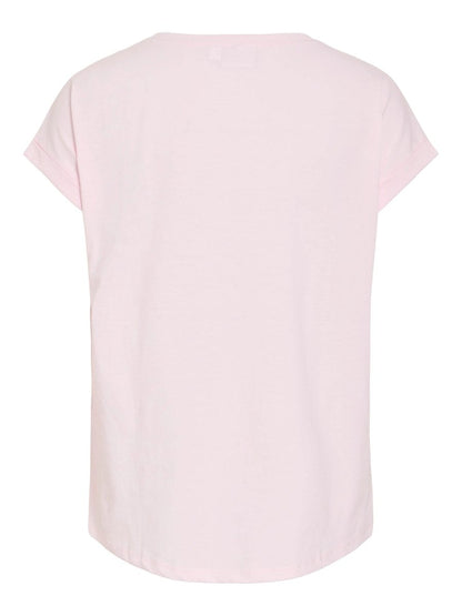 Vila T-Shirt Vidreamers in der Farbe Cherry Blossom NOOS