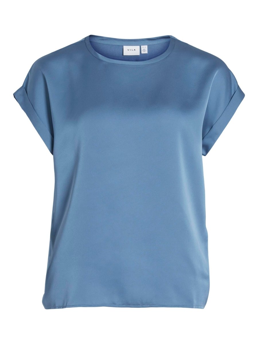 Vila T-Shirt Viellette Coronet Blue