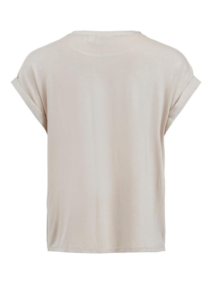 Vila T-shirt Viellette Satin Top