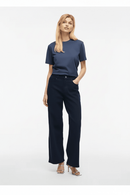 Vila T-Shirt Vinora Vintage Indigo