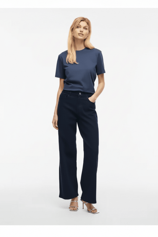 Vila T-Shirt Vinora Vintage Indigo