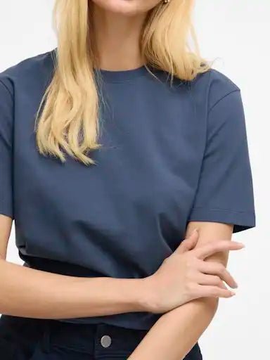 Vila T-Shirt Vinora Vintage Indigo