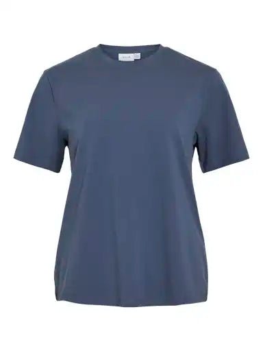 Vila T-Shirt Vinora Vintage Indigo