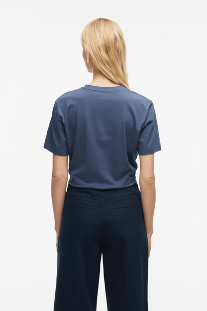 Vila T-Shirt Vinora Vintage Indigo