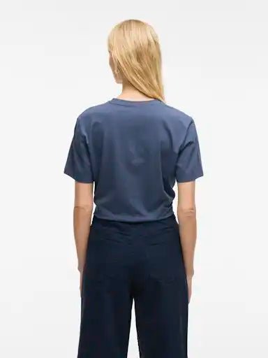 Vila T-Shirt Vinora Vintage Indigo