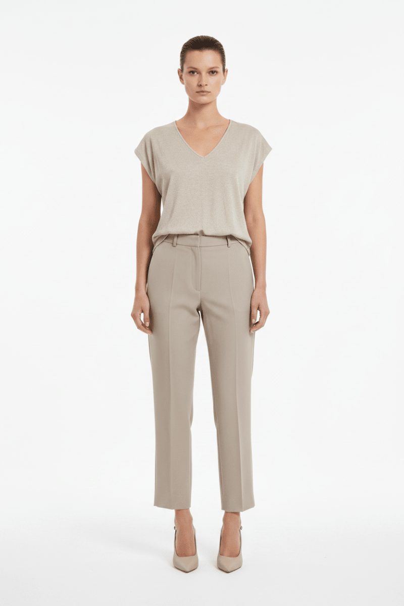Vila T-Shirts & Tops Birch Visyma V - Neck C/S Top/1