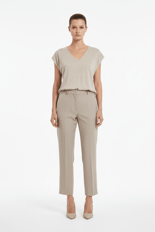 Vila T-Shirts & Tops Birch Visyma V - Neck C/S Top/1