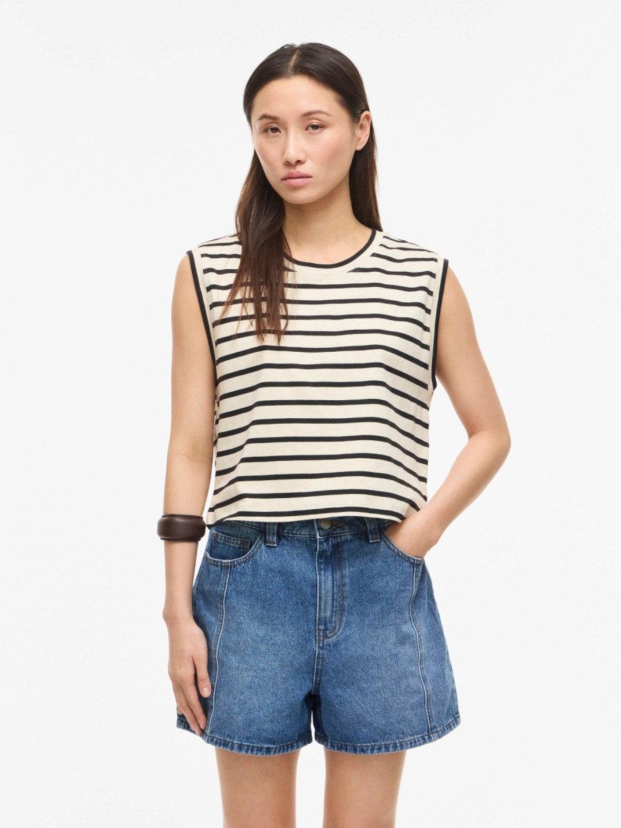 Vila Tank - Top Meteorite Birch - ROUSARAH S/L O - NECK TEE