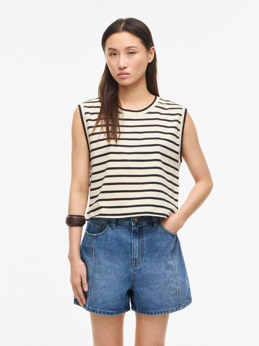 Vila Tank - Top Meteorite Birch - ROUSARAH S/L O - NECK TEE
