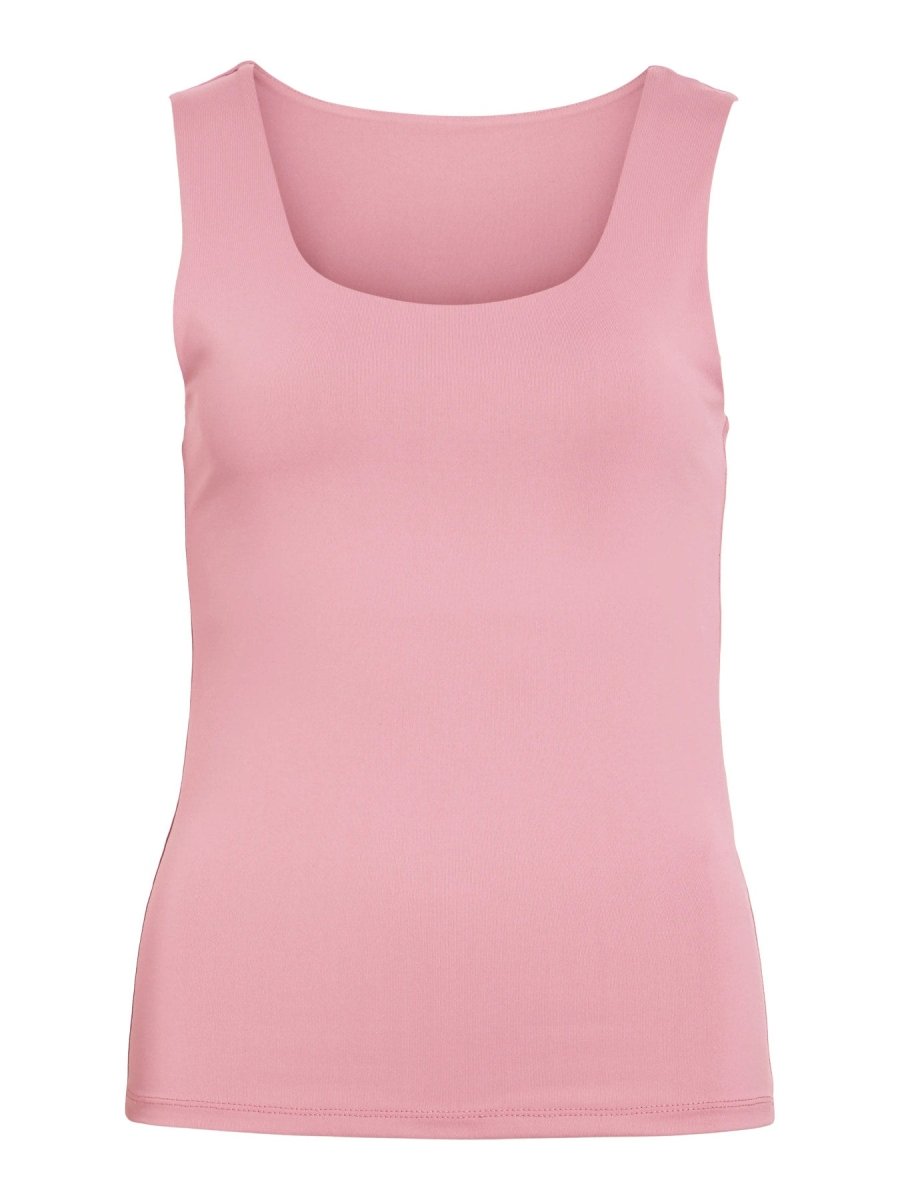 Vila Tanktop VIKENZA U - NECK S/L TANK TOP REV in Nostalgia Rose