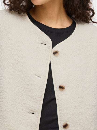 Vila Teddy-Jacke Viada in der Farbe Birch