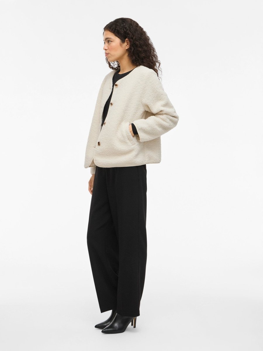 Vila Teddy-Jacke Viada in der Farbe Birch