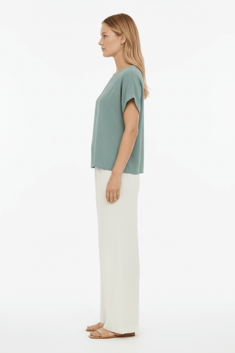 Vila Top Blue Surf - VIJOSA S/S TOP - NOOS