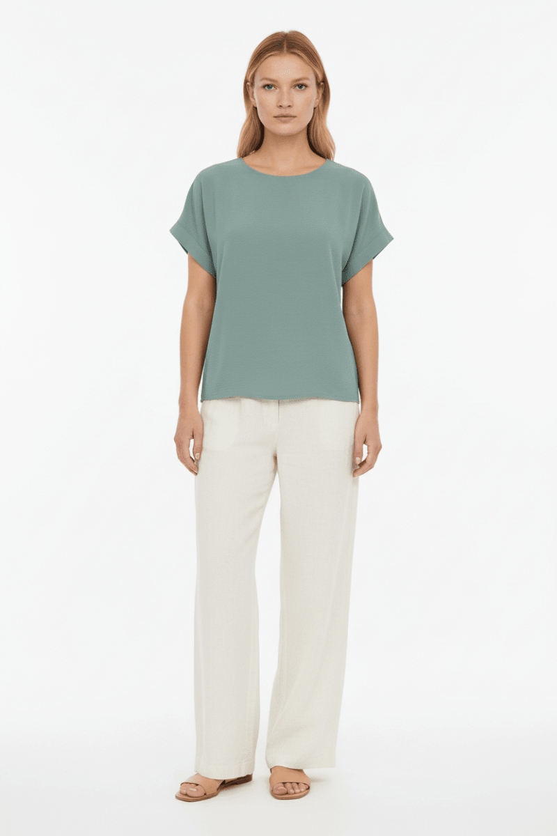 Vila Top Blue Surf - VIJOSA S/S TOP - NOOS