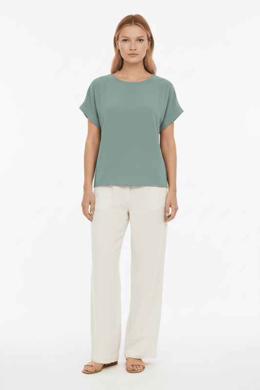 Vila Top Blue Surf - VIJOSA S/S TOP - NOOS