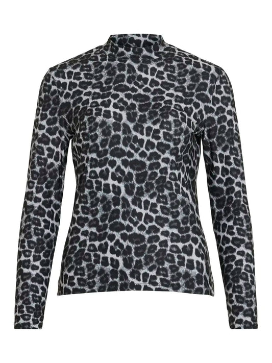 Vila Top VILEOA Glacier Gray Leo