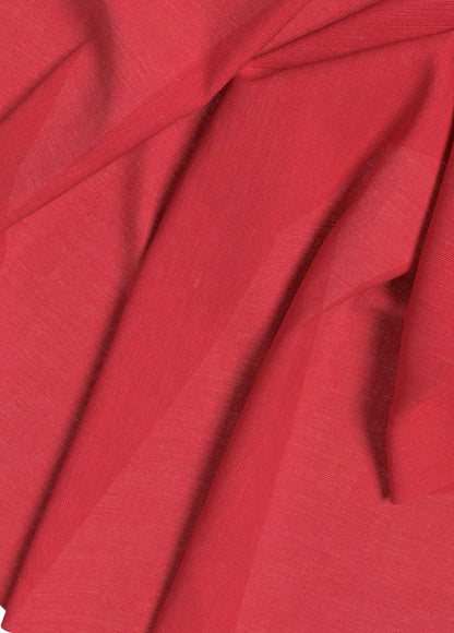 Vila Top VIPRISILLA O - NECK S/L TIE TOP/VOL/R - Hibiscus