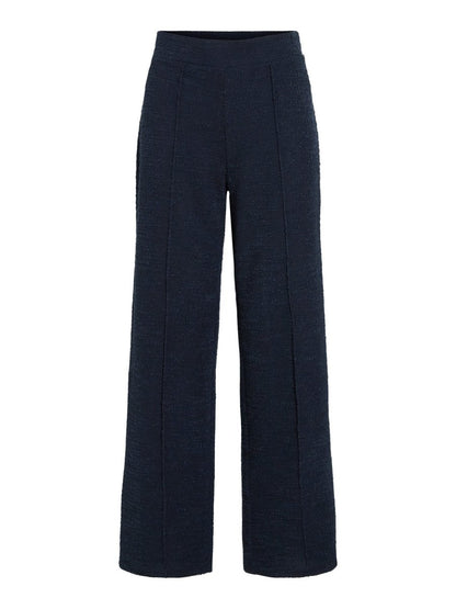 Vila Viamyna Hw Wide Pants in der Farbe Navy Blazer