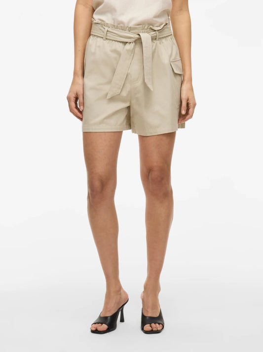Vila Vinatallan H/W Midi Belt Cargo Shorts
