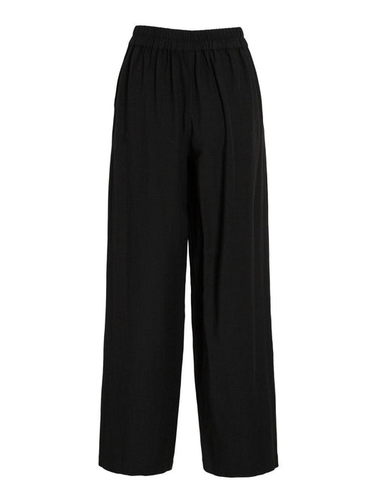 Vila Vipolli Embroidered Pants in der Farbe Black Beauty