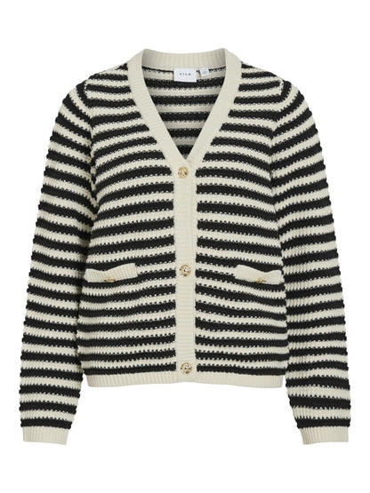 Vila Virita Cardigan Birch/Black