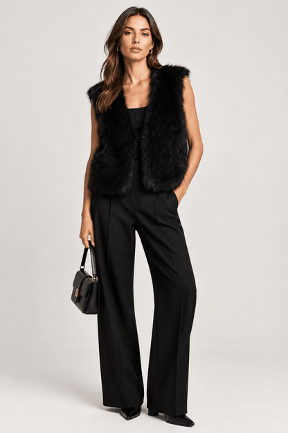 Vila Weste Vipelly in Black Beauty