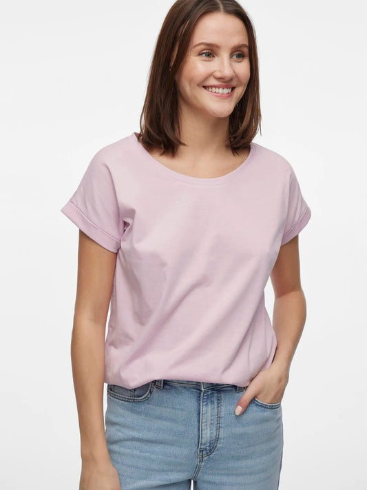 Vila T-Shirt Vidreamers Winsome Orchid