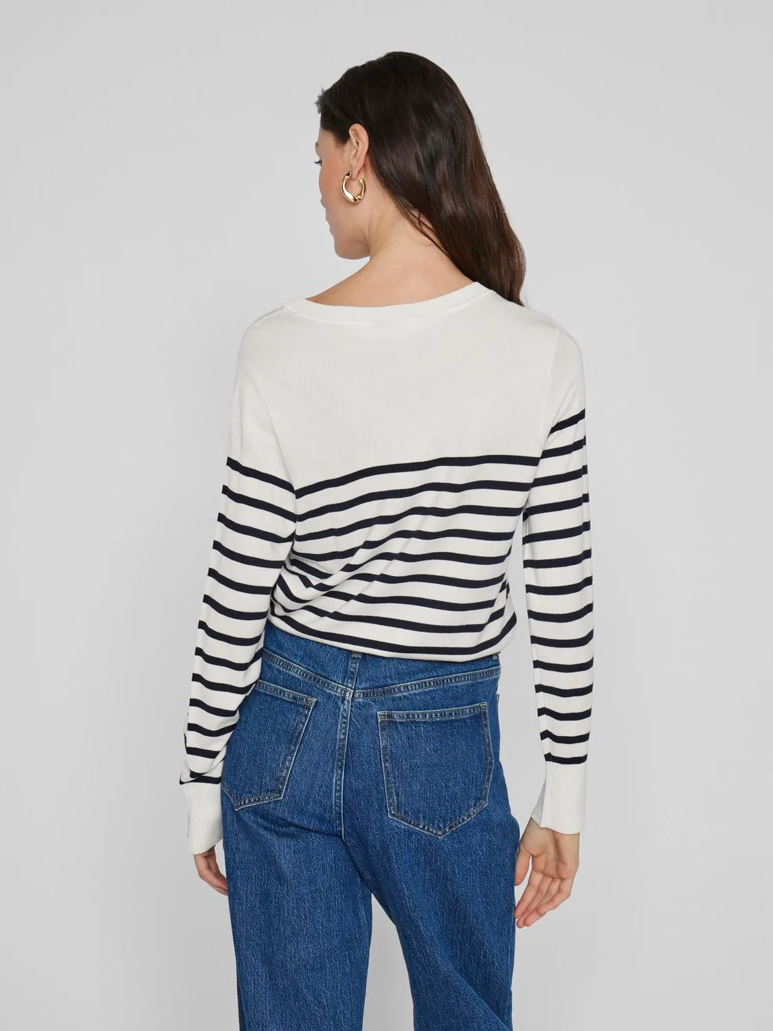 Vila O-Neck Knit Top