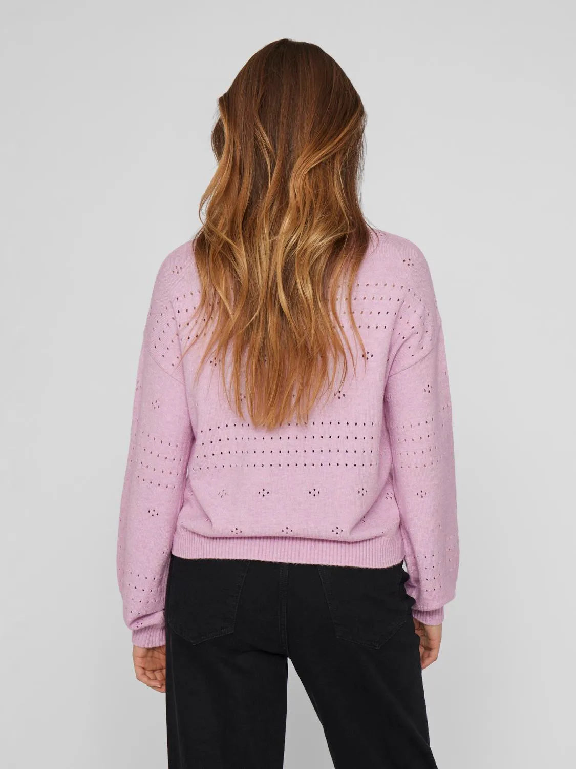 Vila VIRIL Pullover Winsome Orchid