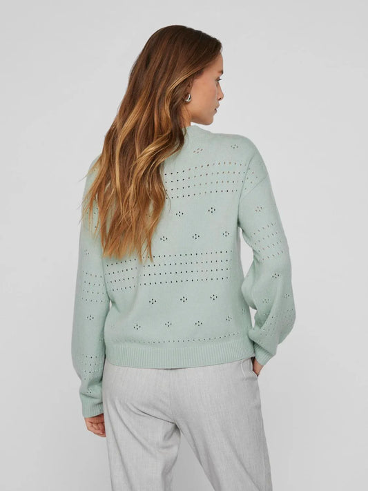 Vila VIRIL Pullover Silt Green