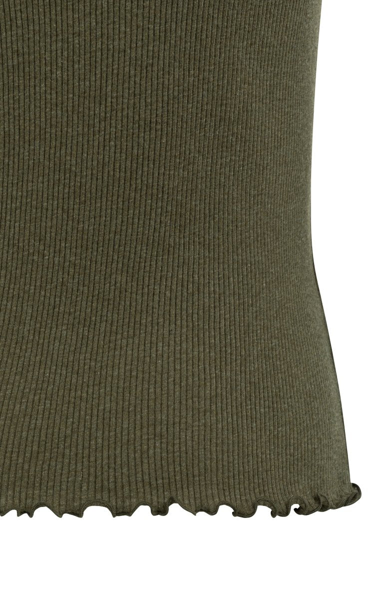 YAYA ärmrlloses Top ARMY GREEN MELANGE