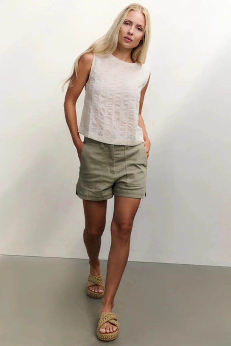 Yaya Cargo-Shorts Beige