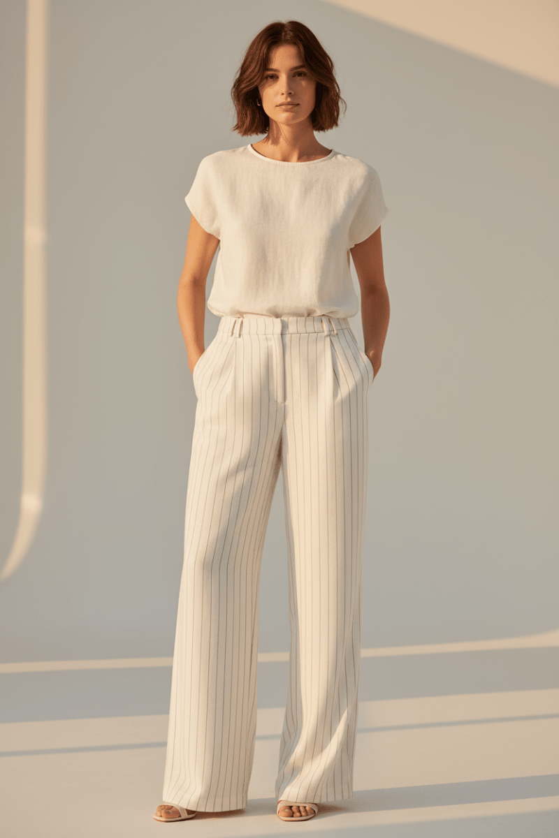 Yaya Hose in der Farbe Sand
