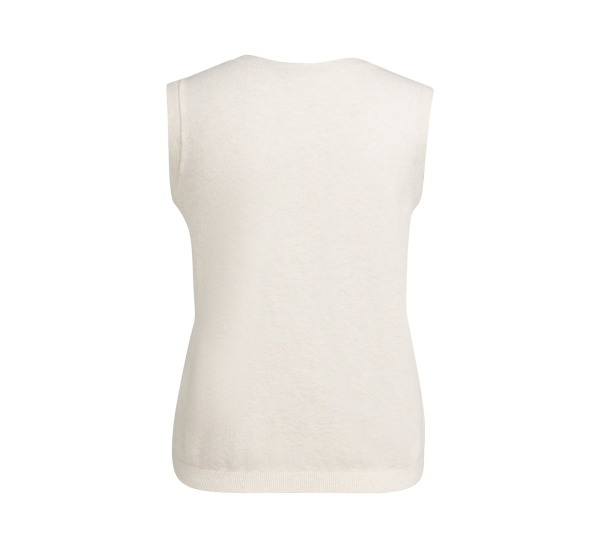 YAYA Strick-Spencer mit Knopfverschluss Creme