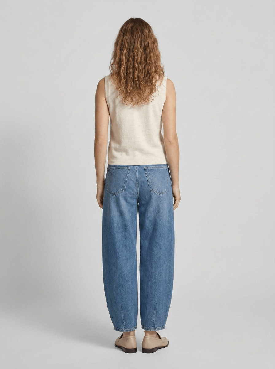 YAYA Strick-Spencer mit Knopfverschluss Creme