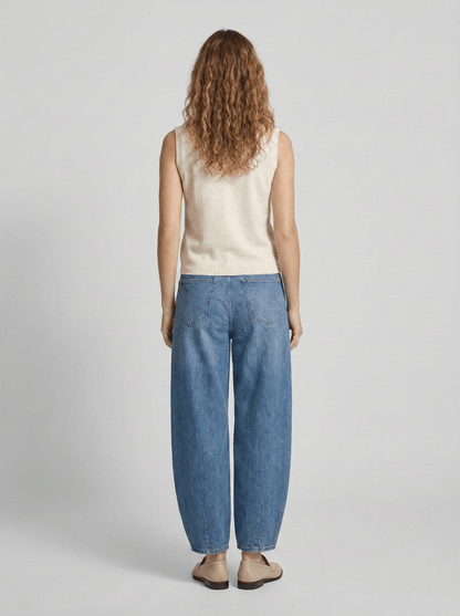 YAYA Strick-Spencer mit Knopfverschluss Creme