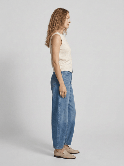 YAYA Strick-Spencer mit Knopfverschluss Creme