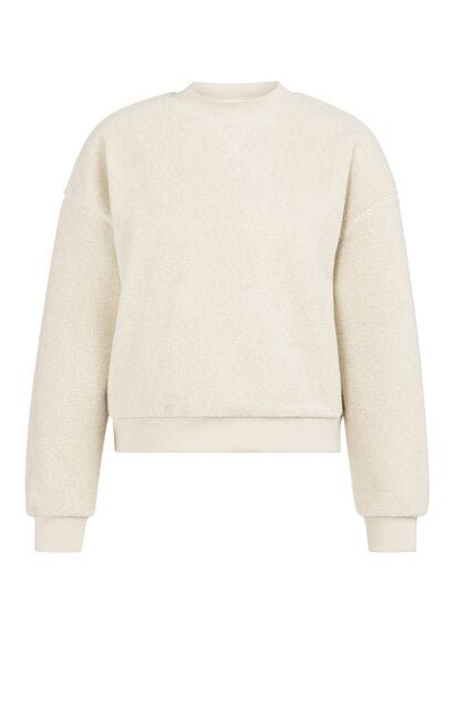 YAYA Teddy Pullover HEATHER GREY MELANGE